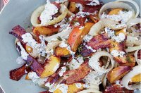 peach-onion-bacon-salad